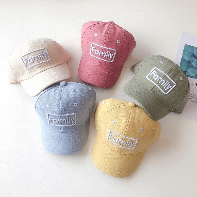 pastel colored baseball caps